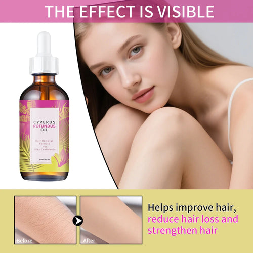 Natural Hair Growth Inhibitor Oil